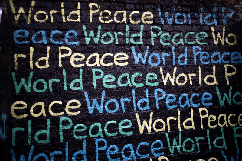 World Peace - Photo by Humphrey Muleba on Unsplash