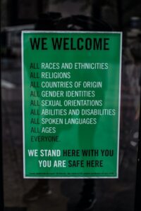 We welcome everyone