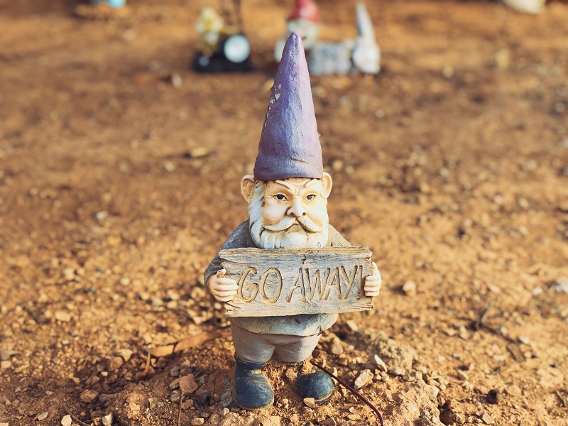 gnome go away